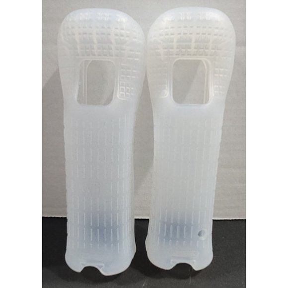 Nintendo Wii Clear Silicone Remote Holder, Bundle of Two (2). - Picture 2 of 3